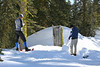 Paige Falk (paigefalk) > Dewey Point Snowshoe Backpack 2/08 photo
