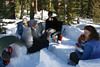 Paige Falk (paigefalk) > Dewey Point Snowshoe Backpack 2/08 photo
