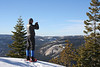 Paige Falk (paigefalk) > Dewey Point Snowshoe Backpack 2/08 photo