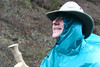 Paige Falk (paigefalk) > Steve braves the rain in his poncho