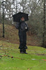 Paige Falk (paigefalk) > Jason at Camp, happy with his umbrella