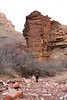 Paige Falk (paigefalk) > Jimmy San hiking down Monument Drainage